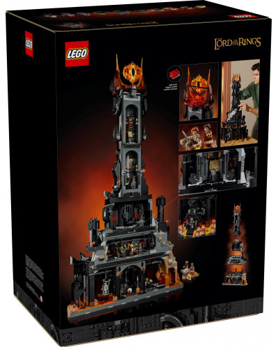 Блоковий конструктор LEGO Icons Володар кілець: Барад-Дур (10333)