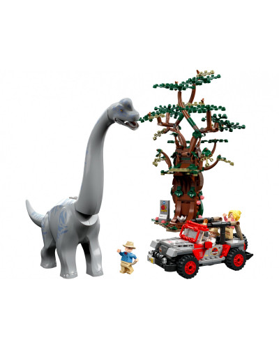 Блоковий конструктор LEGO Jurassic World Відкриття Брахіозавра (76960)