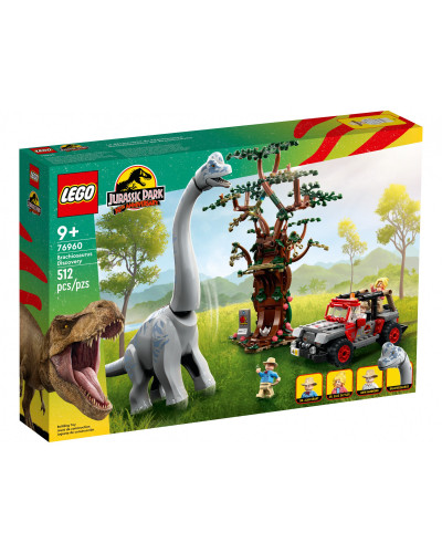Блоковий конструктор LEGO Jurassic World Відкриття Брахіозавра (76960)
