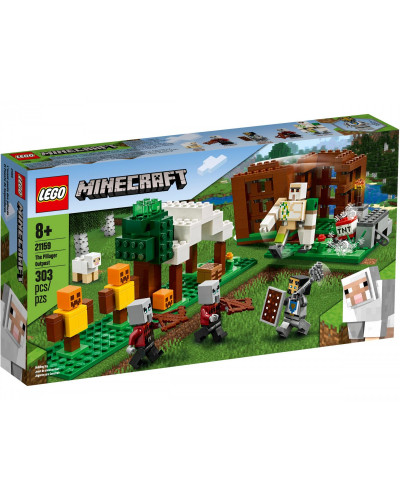 Блоковий конструктор LEGO Minecraft Застава рейдеров (21159)