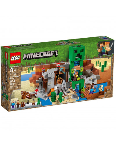 Блоковий конструктор LEGO Minecraft Шахта Кріпера (21155)
