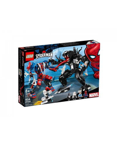 Блоковый конструктор LEGO Super Heroes Робот-паук против Венома (76115)