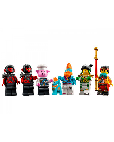 Блоковий конструктор LEGO Фургон команди Манкі Кіда (80038)