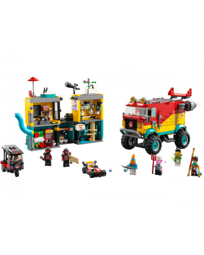 Блоковий конструктор LEGO Фургон команди Манкі Кіда (80038)
