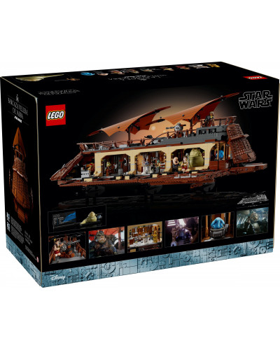 Блоковый конструктор LEGO Star Wars Парусная баржа Джабби (75397)
