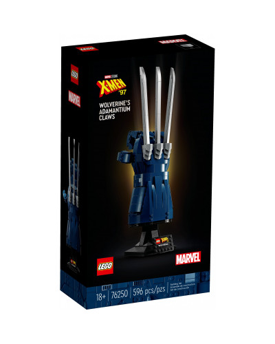 Блоковий конструктор LEGO Marvel Адамантієві пазурі Росомахи (76250)