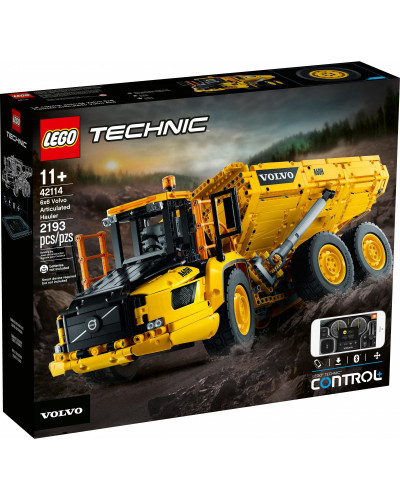 Авто-конструктор LEGO Technic Самосвал 6x6 Volvo (42114)