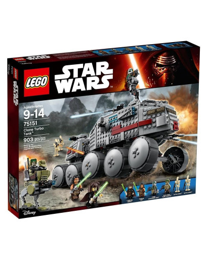 Блоковий конструктор LEGO Star Wars Турбо Танк Клонів (75151)