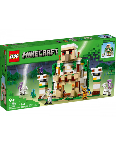 Блоковий конструктор LEGO Minecraft Фортеця залізного голему (21250)