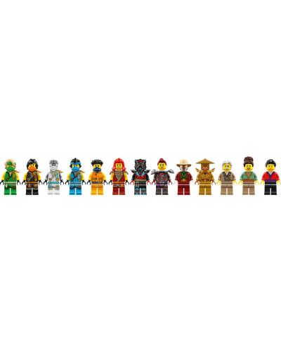 Блоковий конструктор LEGO Турнір Храмове місто (71814)