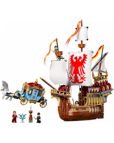 Блоковый конструктор LEGO Harry Potter Трехколдовский турнир: Прибытие (76440)
