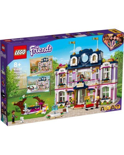 Блоковий конструктор LEGO Friends Гранд-готель Хартлейк Сіті (41684)