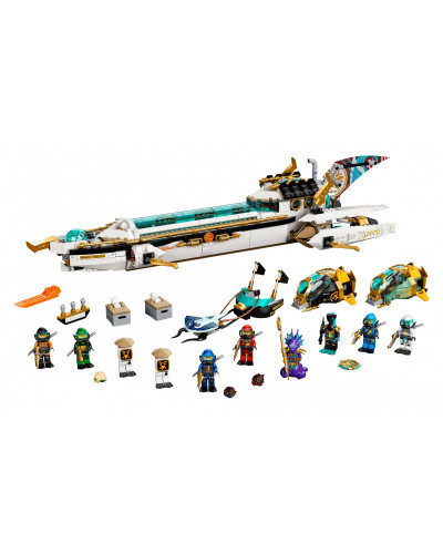 Блоковый конструктор LEGO Ninjago Подводный 