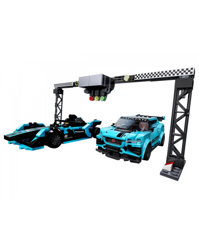 Блоковый конструктор LEGO Speed Champions Formula E Panasonic Jaguar Racing GEN2 Car Jaguar I-PACE eTROPHY (76898)
