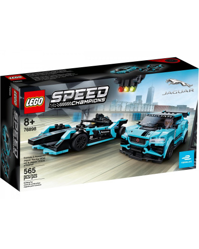 Блоковый конструктор LEGO Speed Champions Formula E Panasonic Jaguar Racing GEN2 Car Jaguar I-PACE eTROPHY (76898)