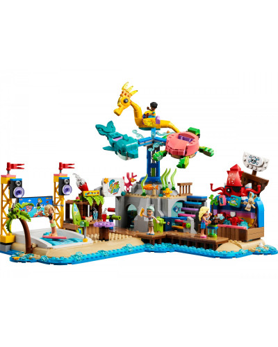 Блоковий конструктор LEGO Friends Пляжний парк розваг (41737)
