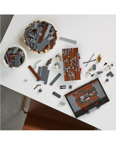 Блоковий конструктор LEGO Star Wars Діорама «Ущільнювач сміття на Зірці Смерті» (75339)