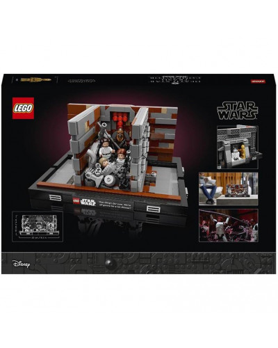 Блоковий конструктор LEGO Star Wars Діорама «Ущільнювач сміття на Зірці Смерті» (75339)