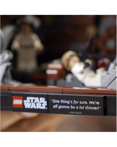 Блоковий конструктор LEGO Star Wars Діорама «Ущільнювач сміття на Зірці Смерті» (75339)