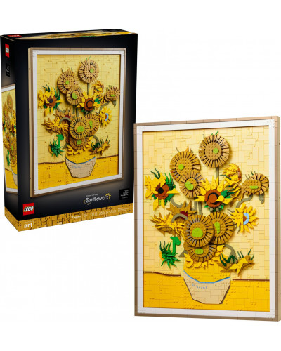 Блоковий конструктор LEGO Art Вінсент Ван Гог – Соняшники (31215)