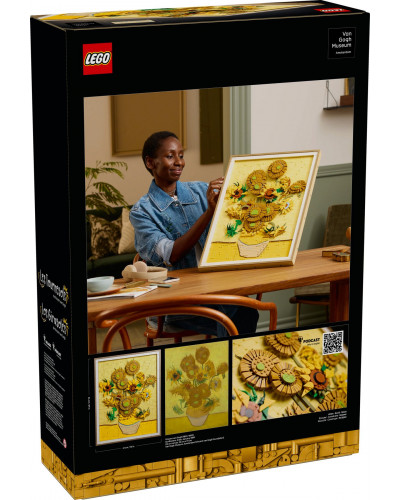 Блоковий конструктор LEGO Art Вінсент Ван Гог – Соняшники (31215)