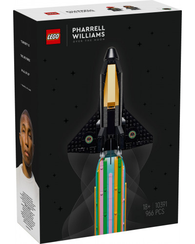 Блоковий конструктор LEGO Icons Over the Moon з Фарреллом Вільямсом (10391)