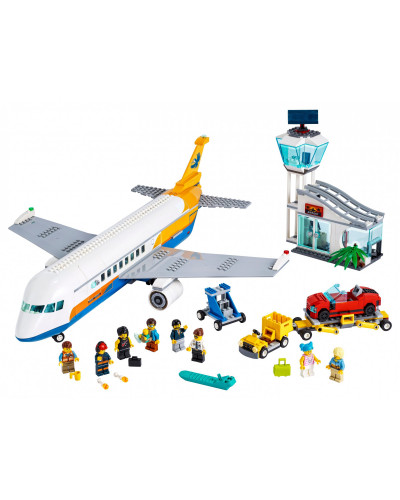 Блоковий конструктор LEGO City Пасажирський літак (60262)