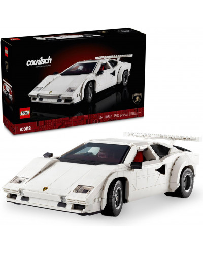 Авто-конструктор LEGO Icons Lamborghini Countach 5000 Quattrovalvole (10337)