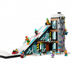 Блоковий конструктор LEGO City Гірськолижний і скелелазний центр (60366)
