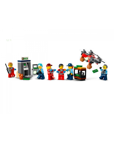 Блоковий конструктор LEGO City Погоня поліції в банку (60317)