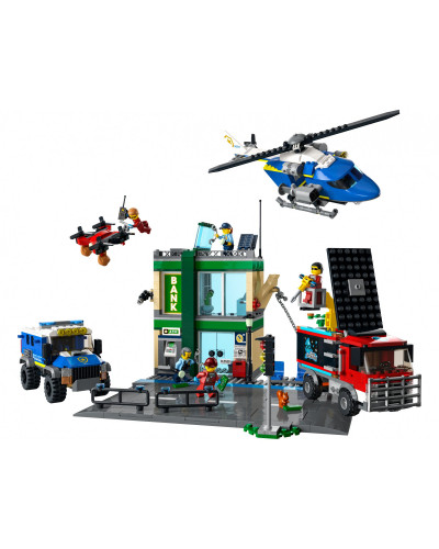Блоковий конструктор LEGO City Погоня поліції в банку (60317)