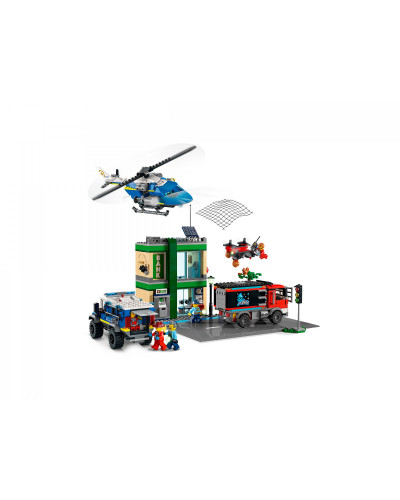 Блоковий конструктор LEGO City Погоня поліції в банку (60317)