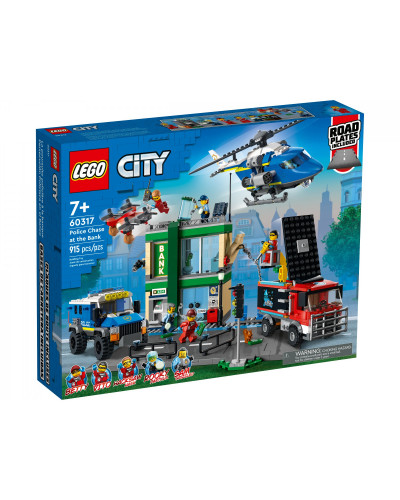 Блоковий конструктор LEGO City Погоня поліції в банку (60317)