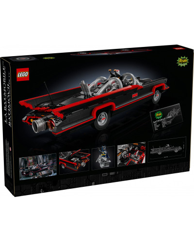 Авто-конструктор LEGO DC Batman Бетмобіль із класичного серіалу «Бетмен» (76328)