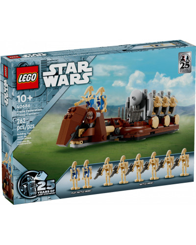 Блоковий конструктор LEGO Star Wars Авіаносець Торгової федерації (40686)