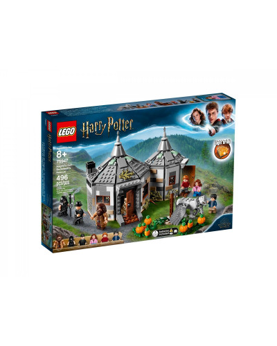 Блоковый конструктор LEGO Harry Potter Хижина Хагрида: Спасение Клювокрыла (75947)
