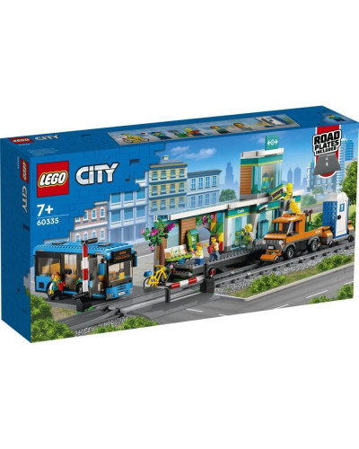 Блоковий конструктор LEGO City Залізнична станція (60335)