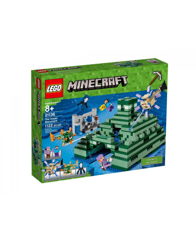 Блочный конструктор LEGO MINECRAFT Подводный храм (21136)