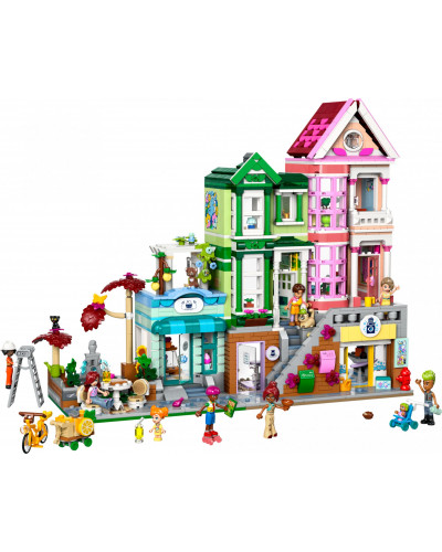 Блоковий конструктор LEGO Friends Хартлейк-Сіті Квартири і крамниці (42670)