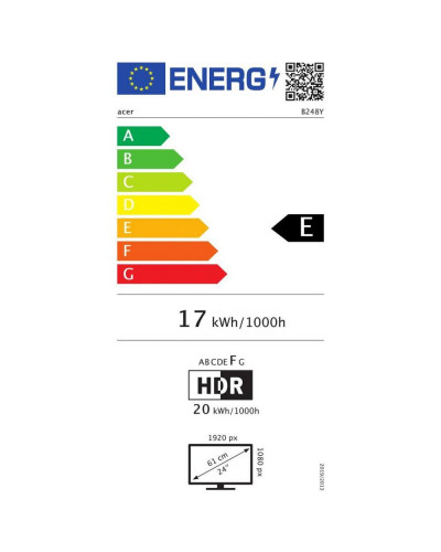Монітор Acer B248Ybemiqprc (UM.QB8EE.001)