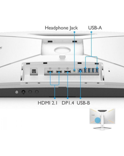 Монітор BenQ Mobiuz EX2710U (9H.LKTLA.TBE)