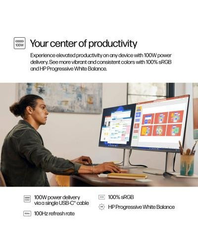 Монітор HP 527pu (9E0G5AA)