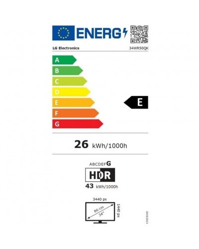 Монітор LG 34WR50QK-B