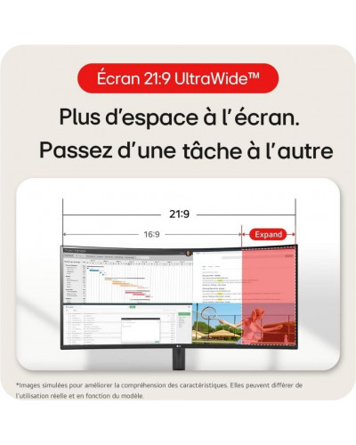 Монітор LG 34WR50QK-B