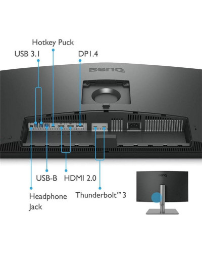 Монітор BenQ PD2725U (9H.LJXLA.TBE)