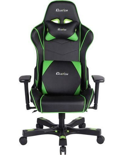 Компьютерное кресло для геймера ClutchChairZ Crank Series Delta green CKD11BG