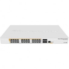Комутатор керований рівня 3 Mikrotik CRS328-24P-4S+RM