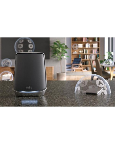 Mesh-система Netgear Orbi RBK863SB Tri-Band Black 3-pack (RBK863SB-100EUS)