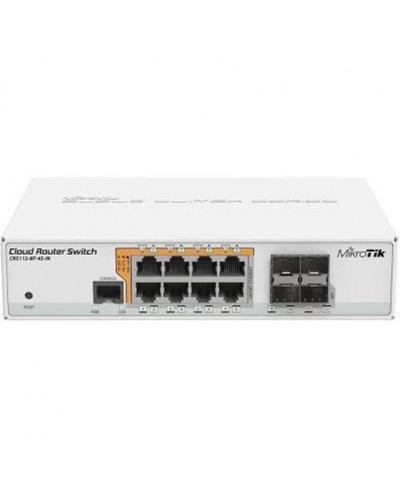 Комутатор керований Mikrotik CRS112-8P-4S