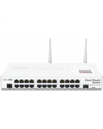 Комутатор керований Mikrotik CRS125-24G-1S-2HnD-IN